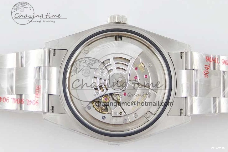 to Best 1:1 Noob 23J Black Dial 326934 on SS Bracelet 904L Sky-Dweller SS Asian 9001 Edition 0705